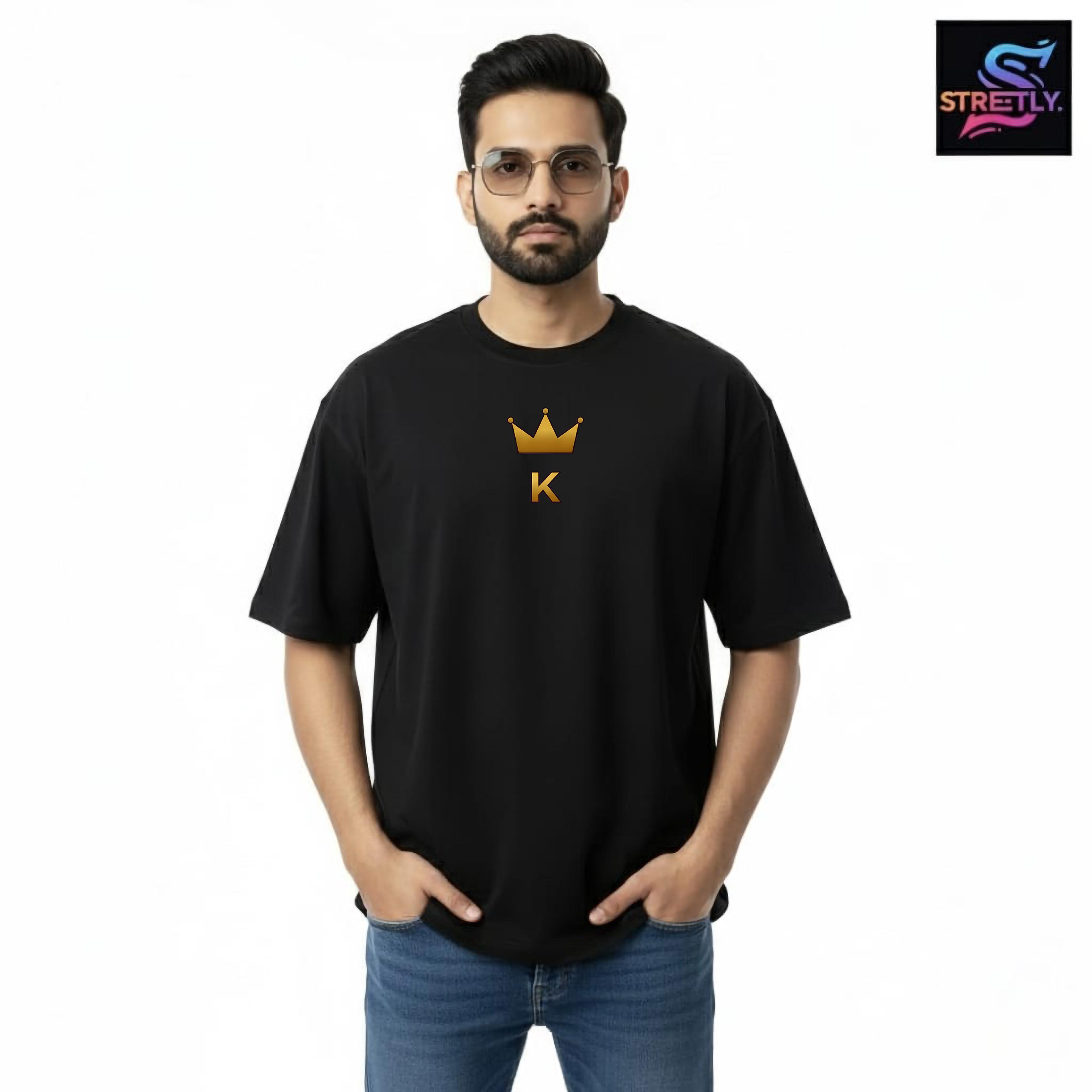 Kindle|Graphic Printed Oversized Crew Neck Premium T-shirt|100% Cotton|Unisex