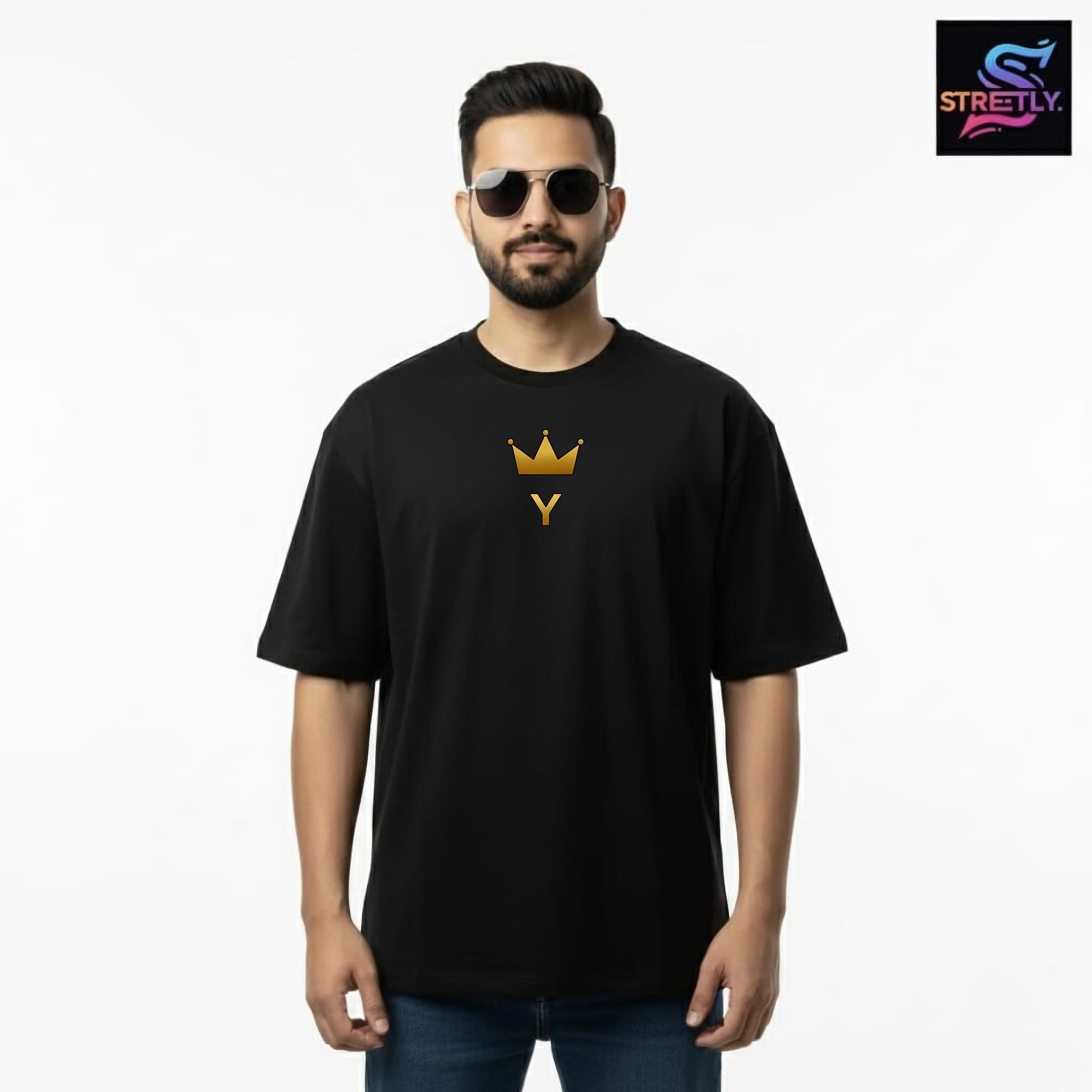 Yeet|Graphic Printed Oversized Crew Neck Premium T-shirt|100% Cotton|Unisex