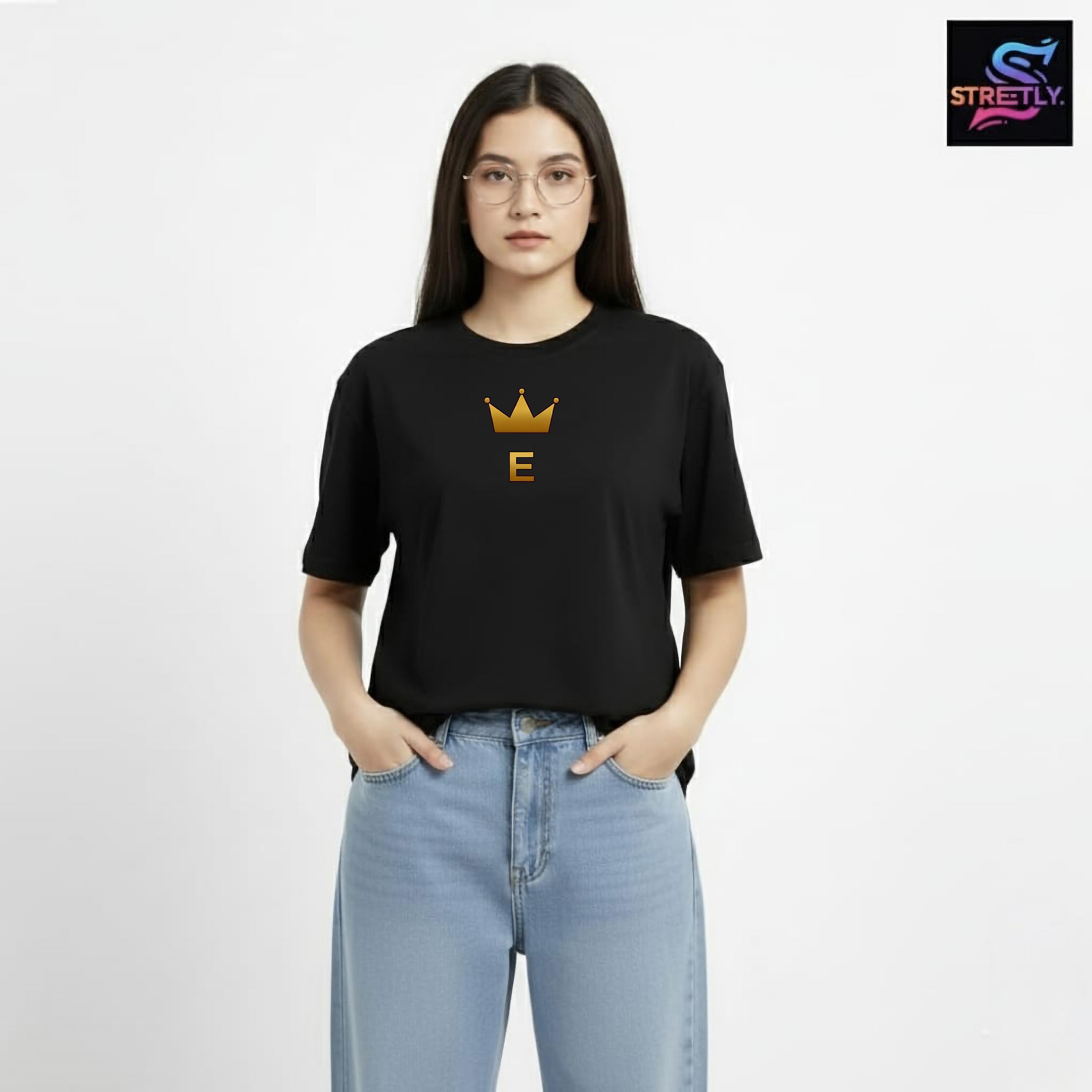 Evolve|Graphic Printed Oversized Crew Neck Premium T-shirt|100% Cotton|Unisex