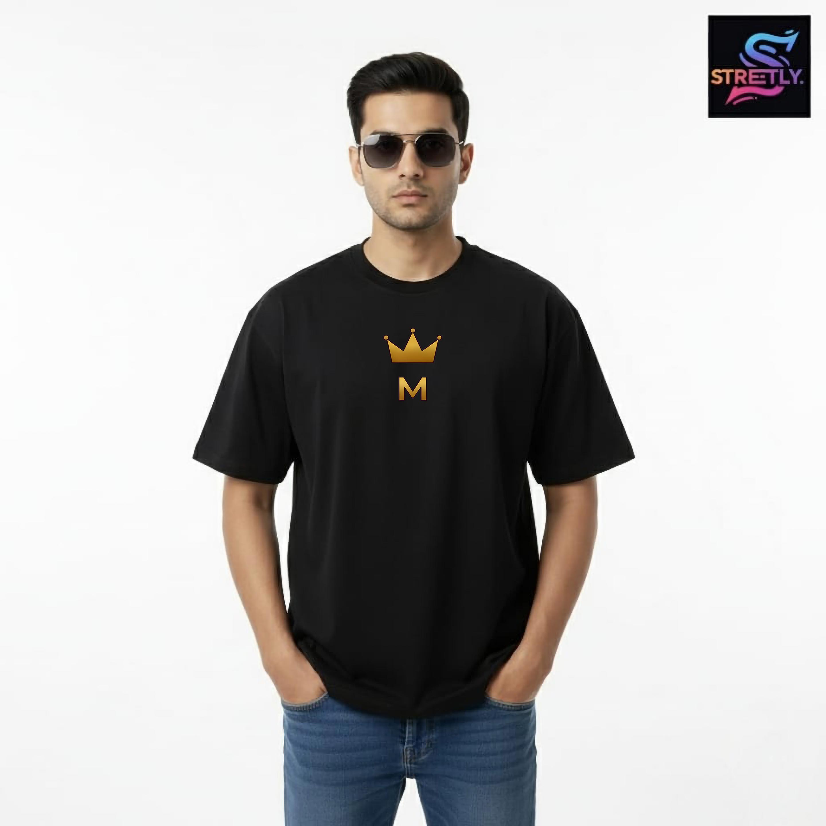 Manifest|Graphic Printed Oversized Crew Neck Premium T-shirt|100% Cotton|Unisex