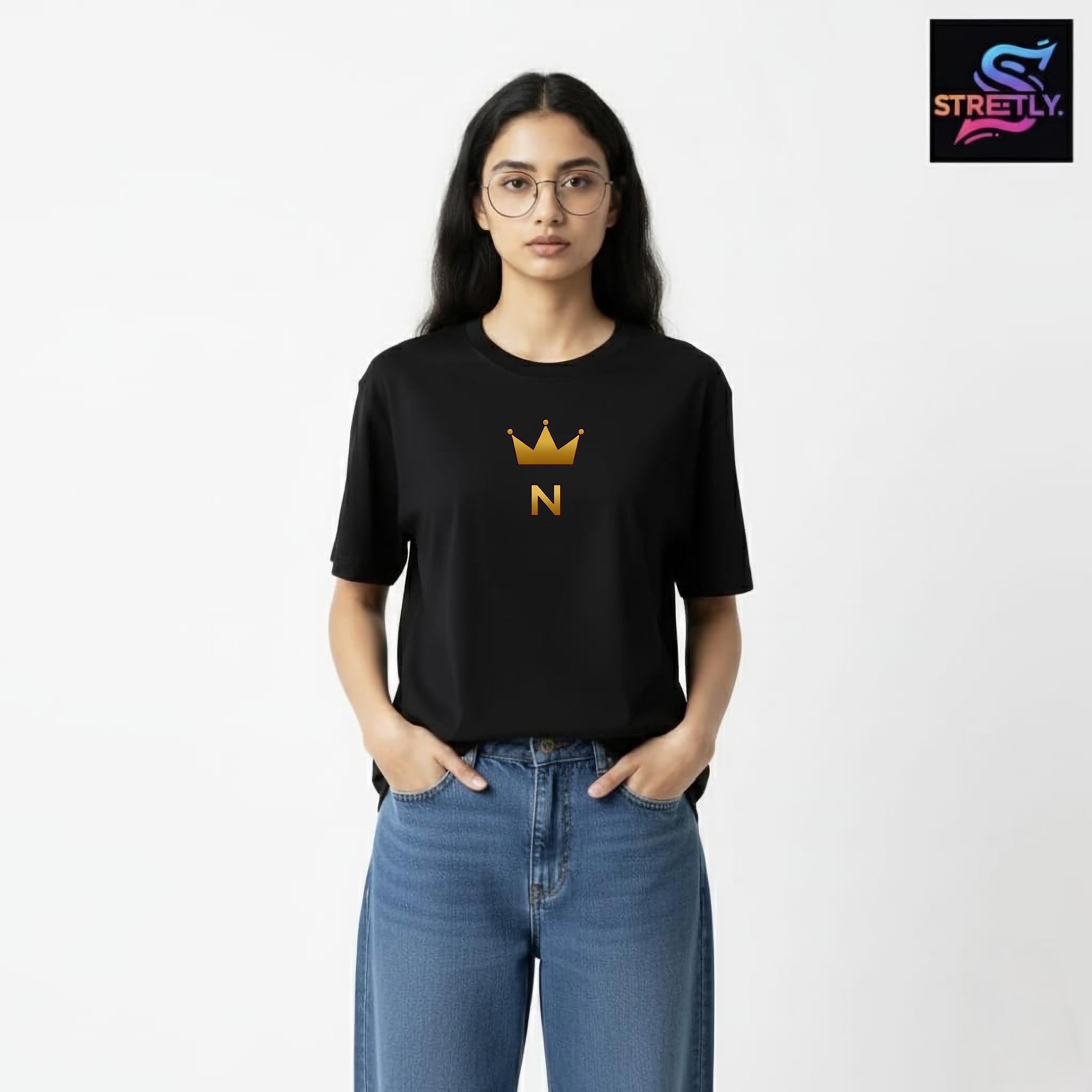 Nurture|Graphic Printed Oversized Crew Neck Premium T-shirt|100% Cotton|Unisex