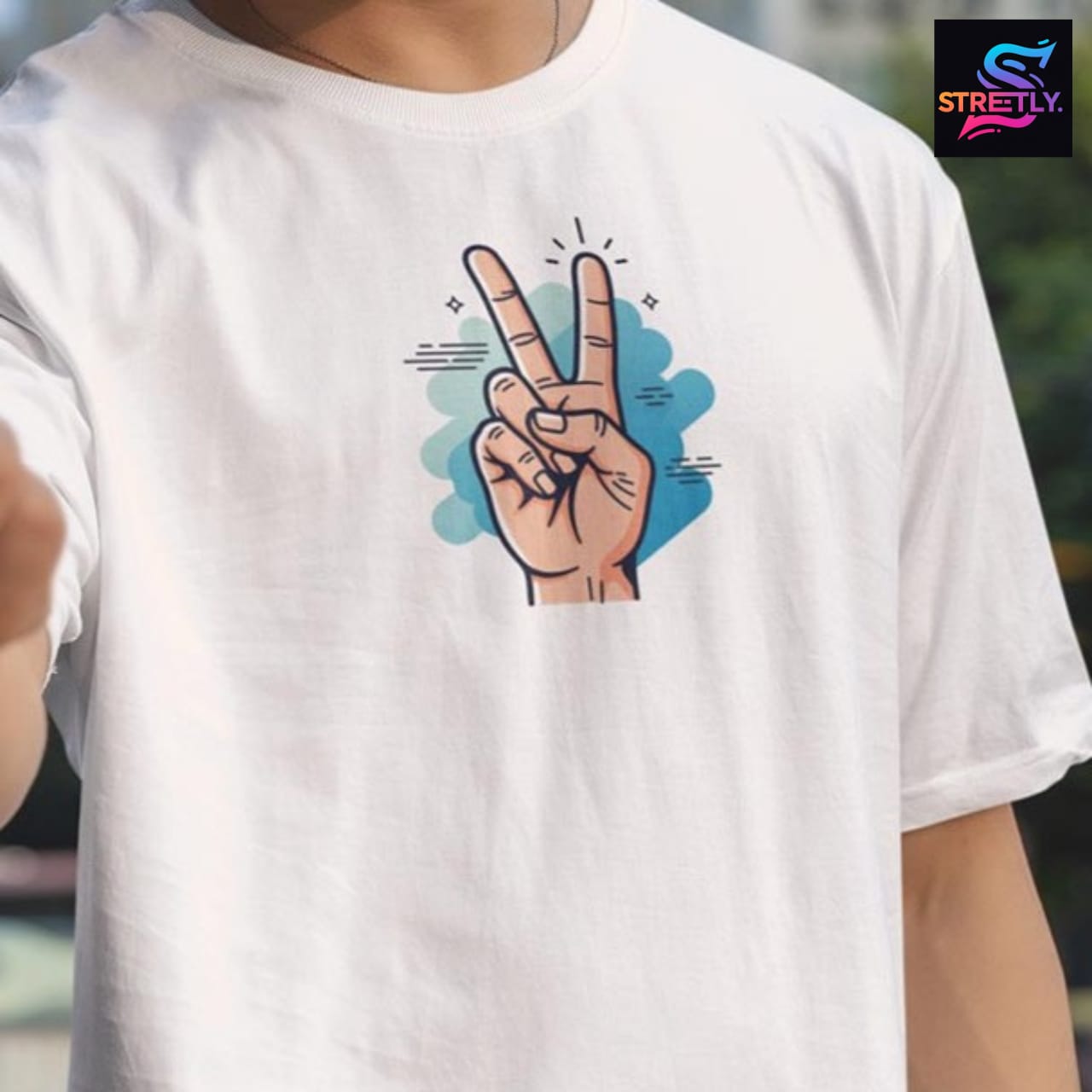 Universal Language|Graphic Printed Oversized Crew Neck Premium T-shirt|100% Cotton|Unisex